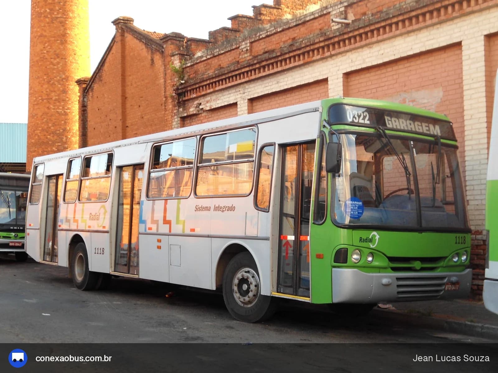 Ônibus CAIO Alpha, da VIPA - Viação Panorâmica, prefixo 1118, em Piracicaba-SP