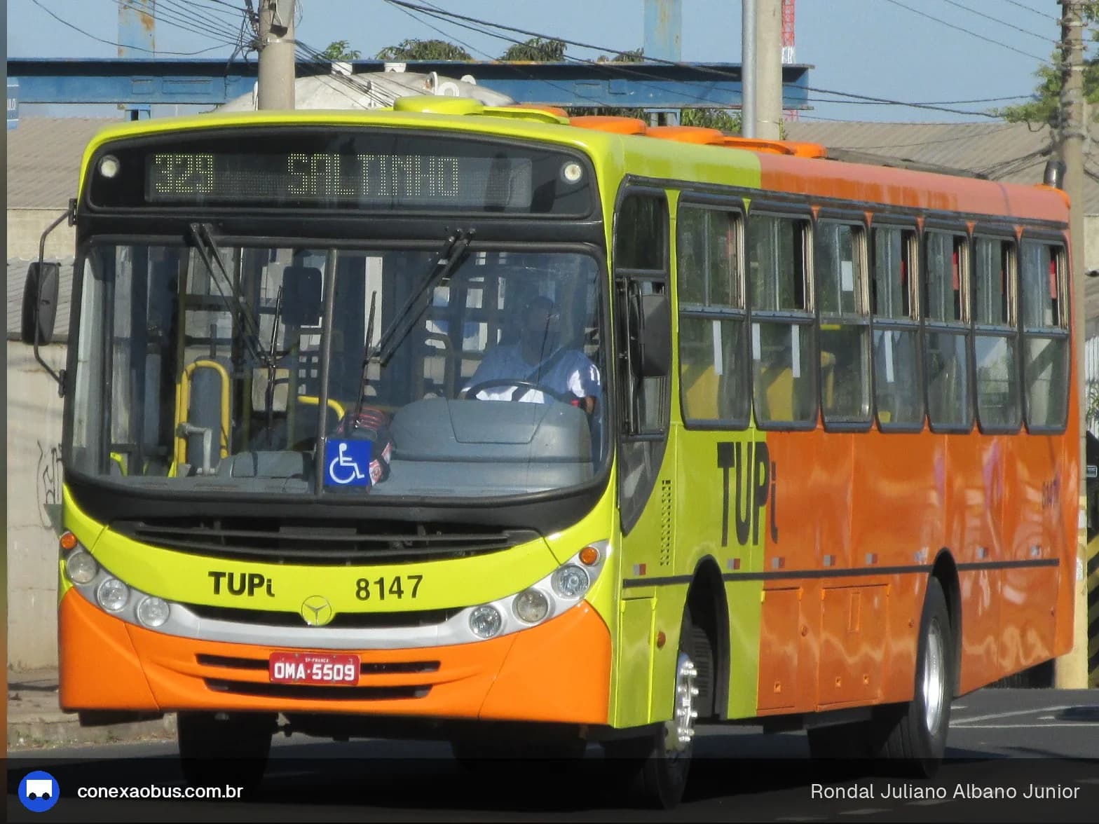 Ônibus CAIO Apache Vip II, da TUPi | Transporte Urbano Piracicaba, prefixo 8147, em Piracicaba-SP