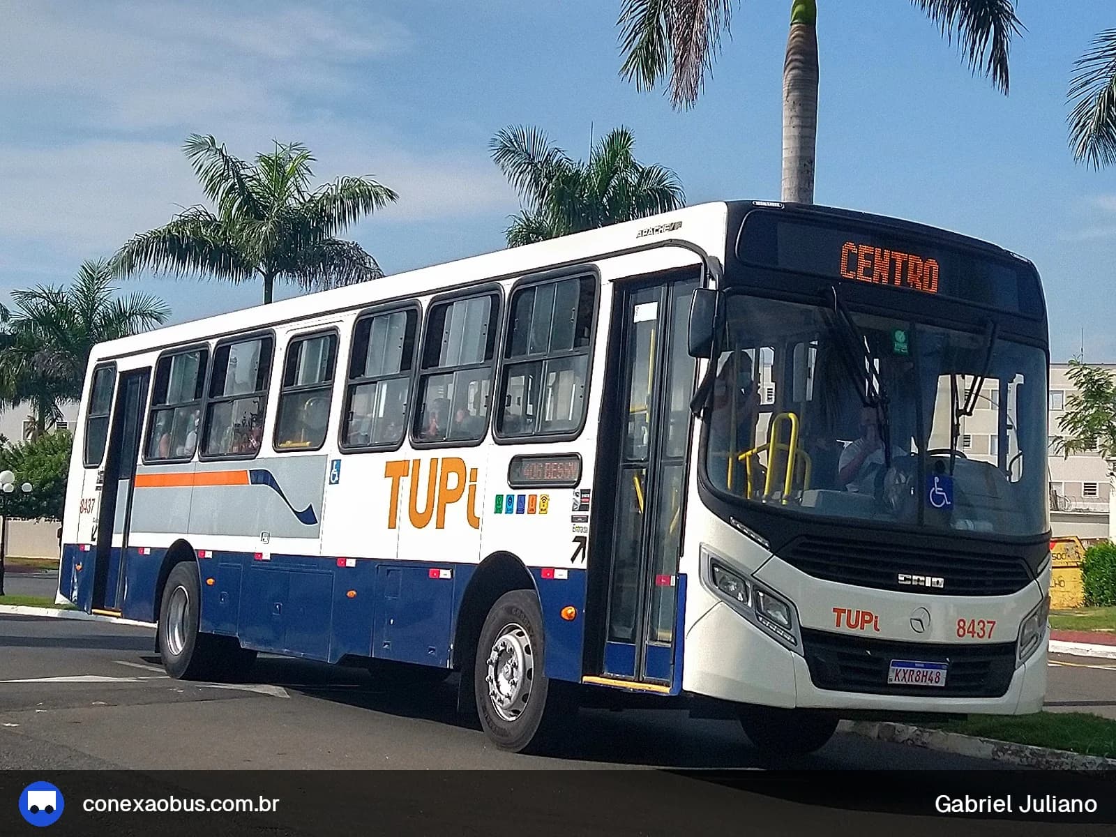 Ônibus CAIO Apache Vip IV, da TUPi | Transporte Urbano Piracicaba, prefixo 8437, em Piracicaba-SP