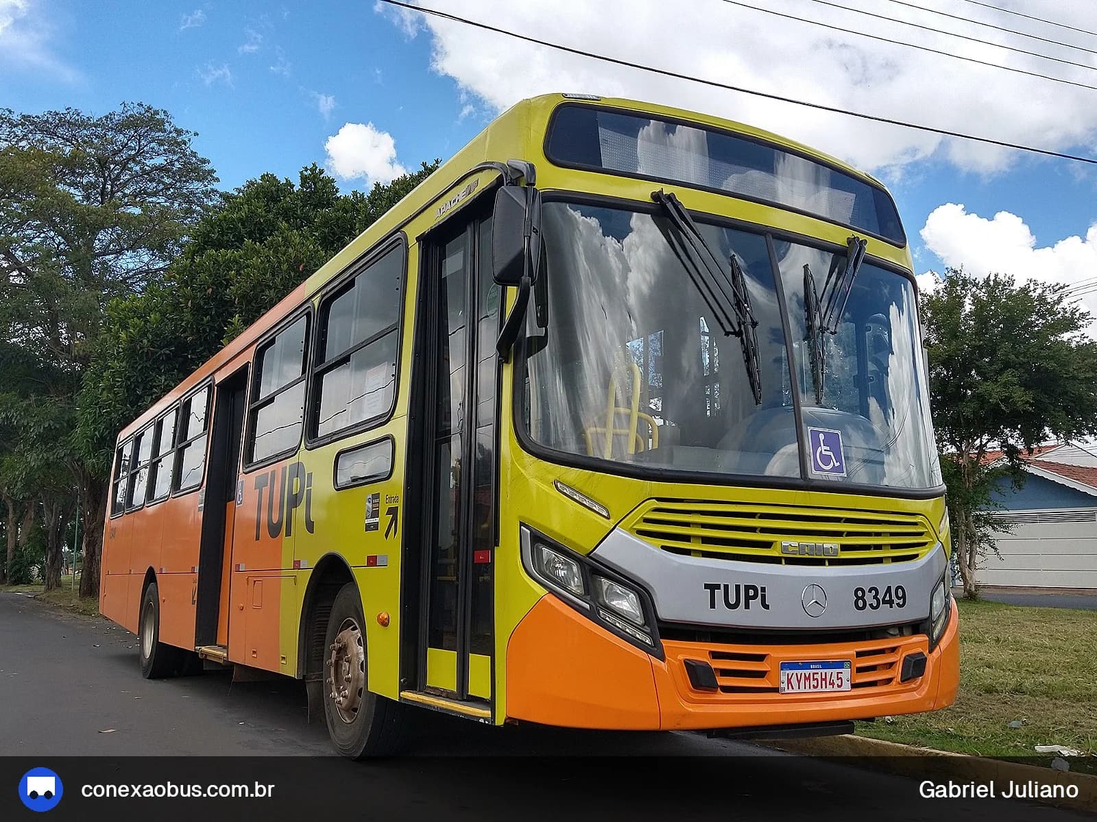 Ônibus CAIO Apache Vip IV, da TUPi | Transporte Urbano Piracicaba, prefixo 8349, em Piracicaba-SP
